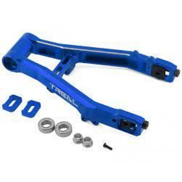 Treal Hobby Losi Promoto Adjustable CNC Aluminum Swingarm (Blue)