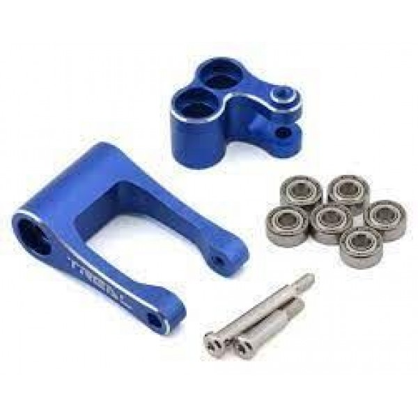 Treal Hobby Promoto CNC Aluminum Suspension Linkage Set (Blue)