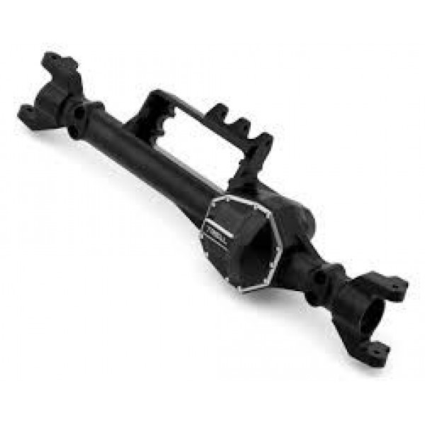 Treal Hobby RBX10 Ryft Aluminum Front Axle Housing (Black)