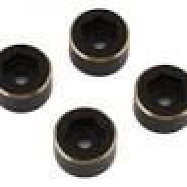Treal Hobby 1.9" Brass Bead-Lock Wide Wheel Hub Weights (18mm) (4) (40.5g)