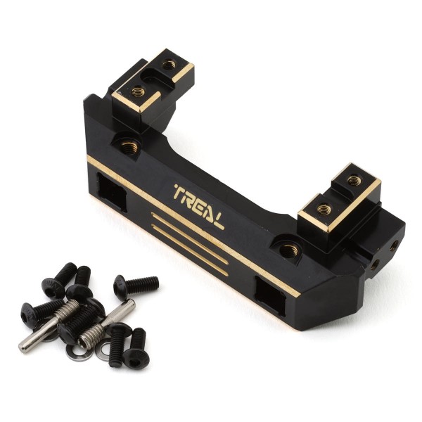 Treal Hobby Traxxas TRX-4 Brass Front Bumper & Servo Mount Relocation (130g)