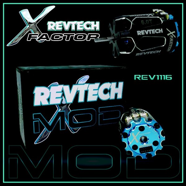 Trinity X Factor 6.0T Modified Sensored Brushless Motor
