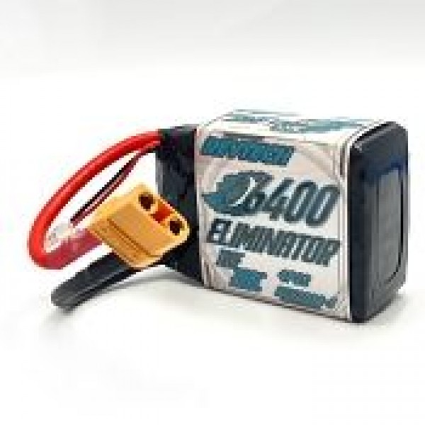 Trinity Revtech 2S 6400mah 7.4V True 200C Eliminator Lipo Drag Pack Battery with XT90 Connector