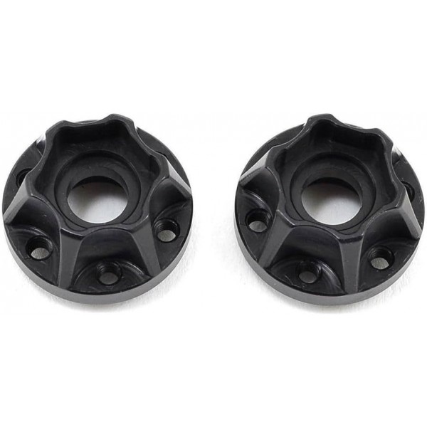 Vanquish Products SLW 475 Hex Hub Set (Black) (2) (0.475" Width)