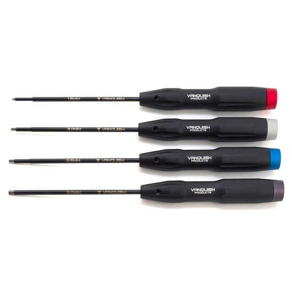 Vanquish Products Metric Hex Driver Tool Set w/Bearing Cap (1.5-3.0mm)
