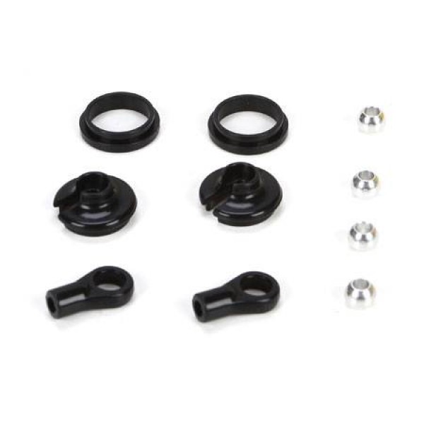 Vaterra Shock Retainer, Ball & Cap Set (1/14 KEM/KAL/MDT/MR)