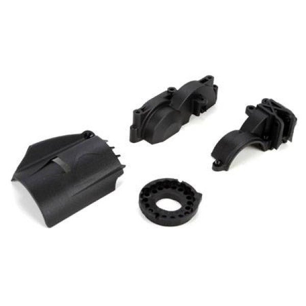 Vaterra Gear Cover/Motor Plate/Heat Shield (V100)