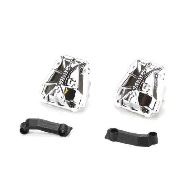 Vaterra Diff Cover and Differential Skid Plate Set Front/Rear (Ascender)