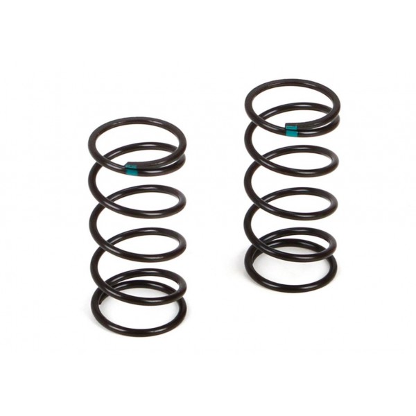 Vaterra Front Shock Spring Firm, Green (Twin Hammers) (2)