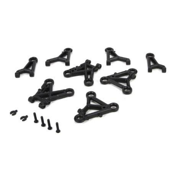 Vaterra Suspension Arm Set (Front/Rear, Upper/Lower) (V100)
