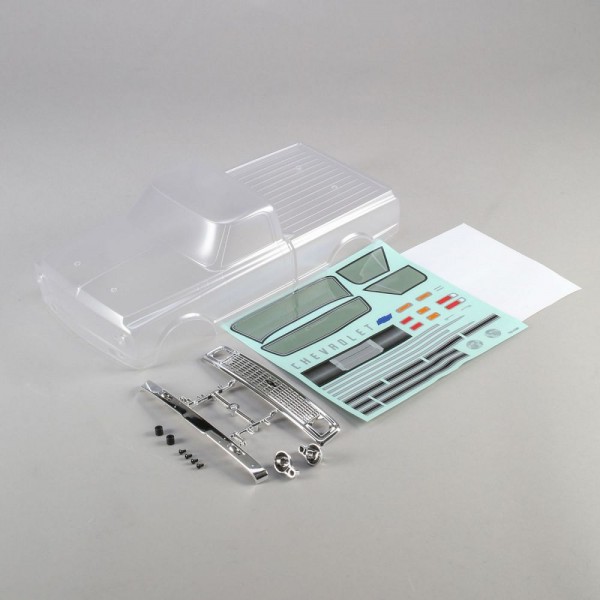 Vaterra On-Road Body Set 1972 Chevy C10 V2, 1/10, Clear