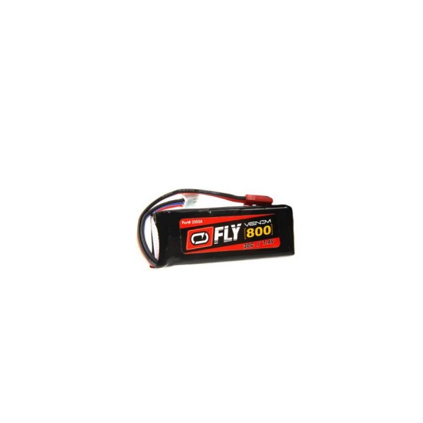 Venom LiPo Battery 800mAh 30C 7.4V (2S) with JST Connector