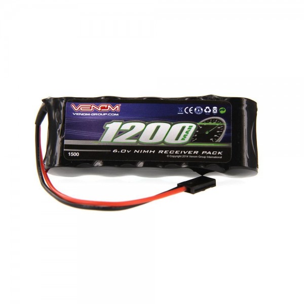 Venom 6V 1200mAh NiMH Flat RX Battery