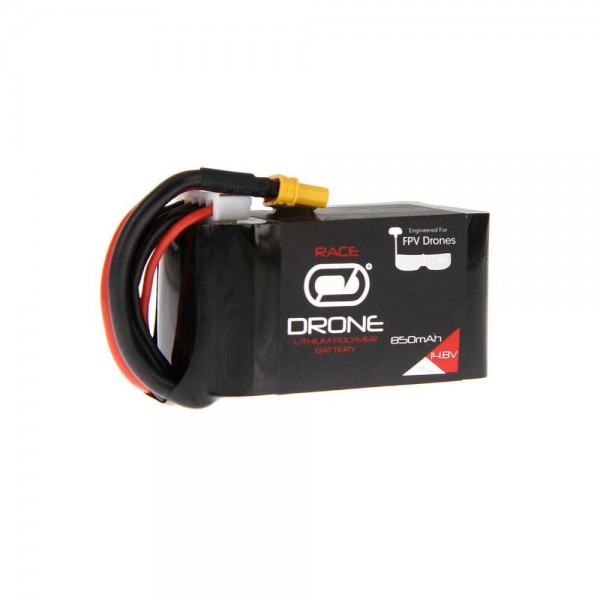 Venom Drone Racing LiPo Battery, 850mAh 75C 14.8V 4S with XT30 Plug