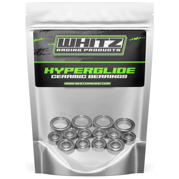 Whitz Racing Products Hyperglide Full Ceramic Bearing Kit (XB2 2020 Carpet/Dirt)