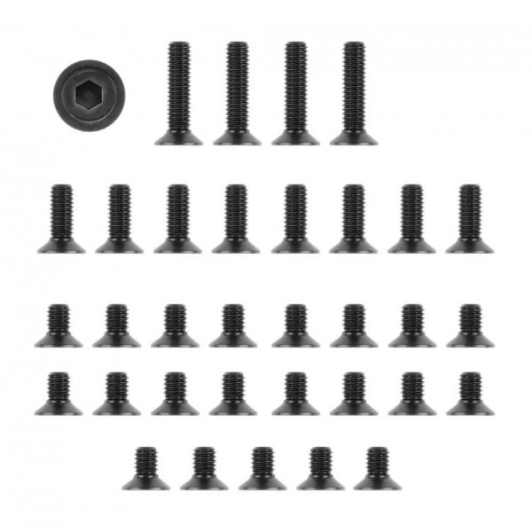 Xray HEX Screw 110° for 301020 X4 Chassis (33)