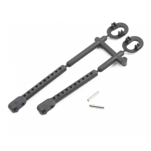 Xray Adjustable Rear Body Mount Set (+2mm)