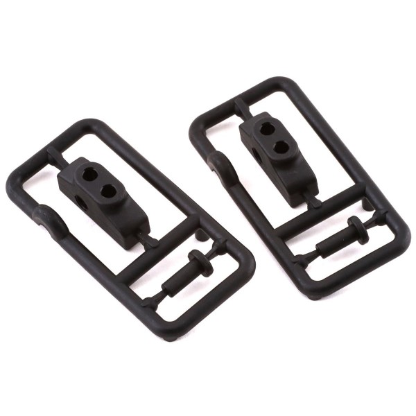 Xray T4 2021 Composite Adjustable Battery Holder & Backstop (2)