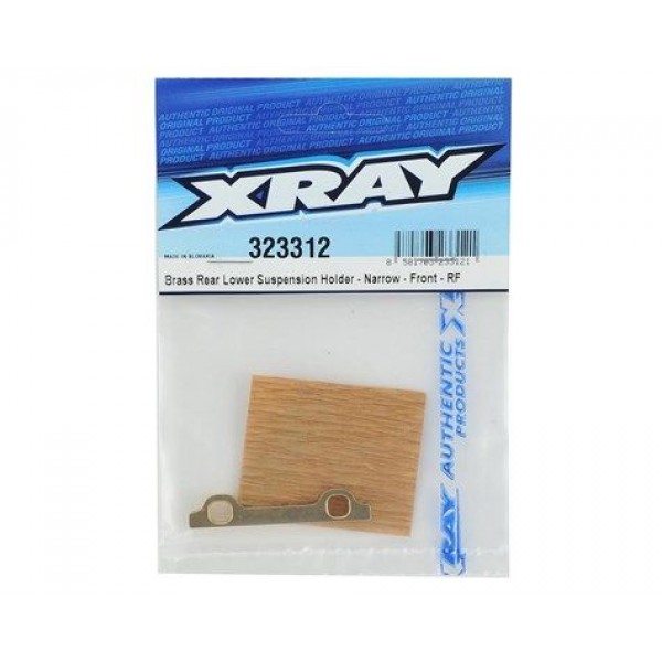 Xray Brass Front/Rear Narrow Lower Suspension Holder