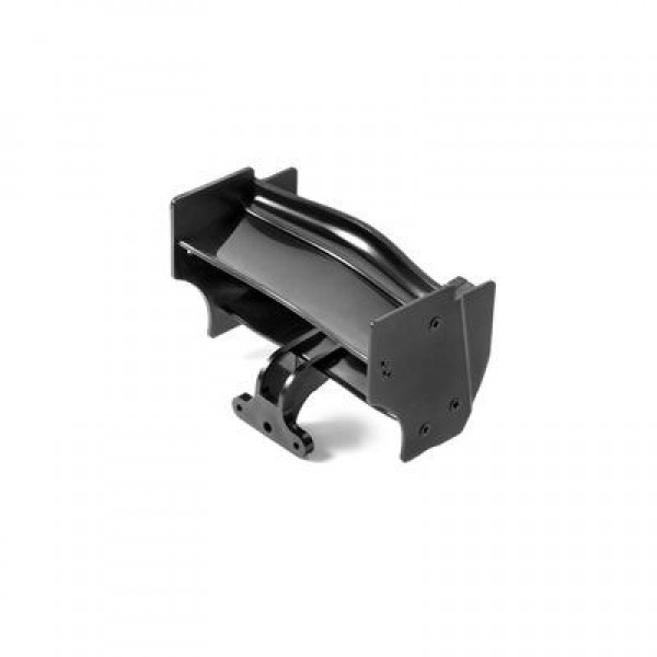 XRAY X1 COMPOSITE ADJ REAR WING - BLACK - ETS