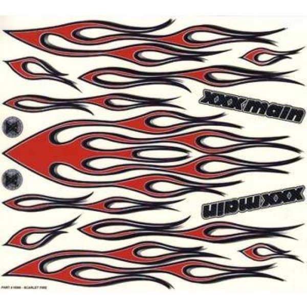 H006 Decals Scarlet Fire Large