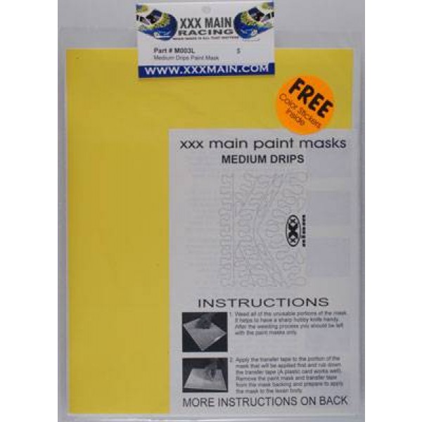M003L Paint Mask Medium Drips