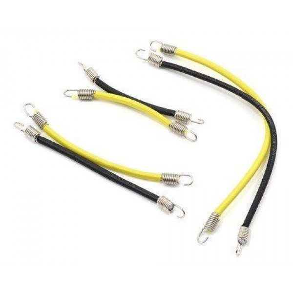 Yeah Racing 1/10 Crawler Scale Accessory Set (Bungee Cords - 3 lengths)