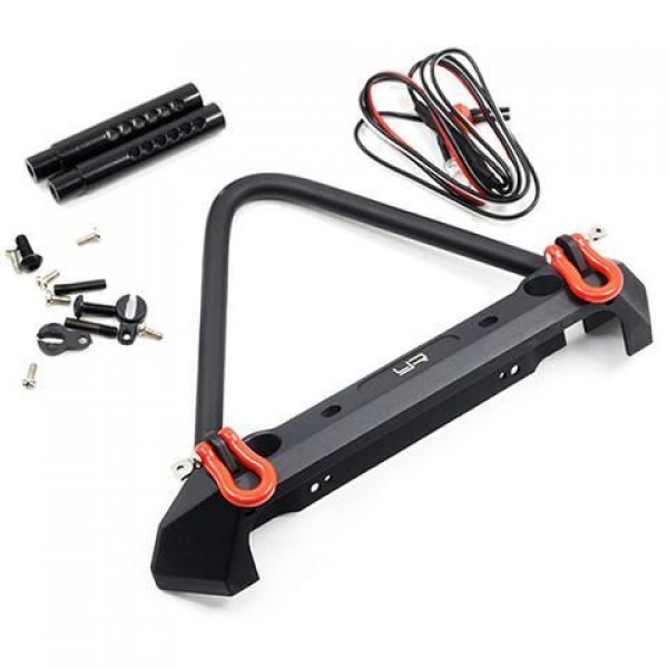 Yeah Racing Aluminum Alloy Front Bumper with LED Light