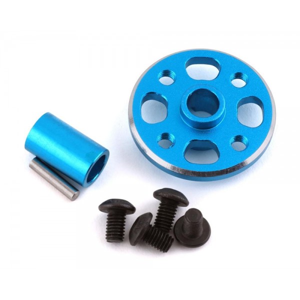 Yeah Racing Tamiya TT-02 Aluminum Spur Gear Mount, Blue