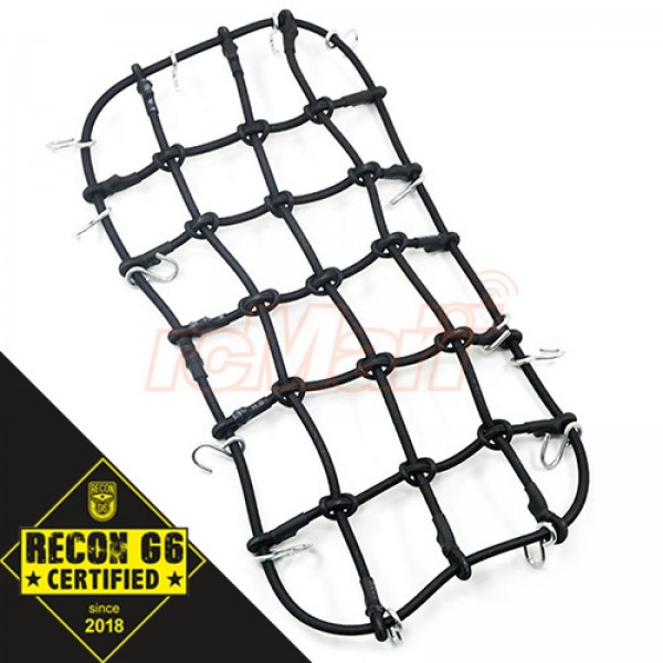 Yeah Racing 1/10 Crawler Accessory, Luggage Net, 200x110mm, Black