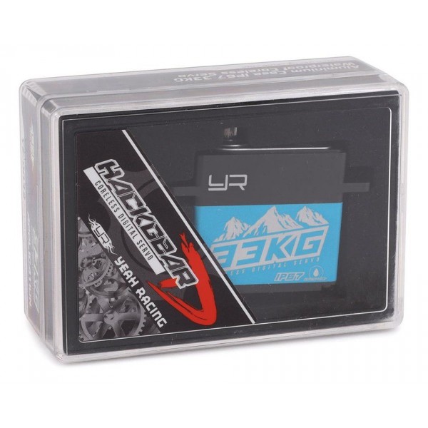 Yeah Racing Aluminum IP67 33KG Standard Waterproof Coreless Servo (1/10 Crawlers)