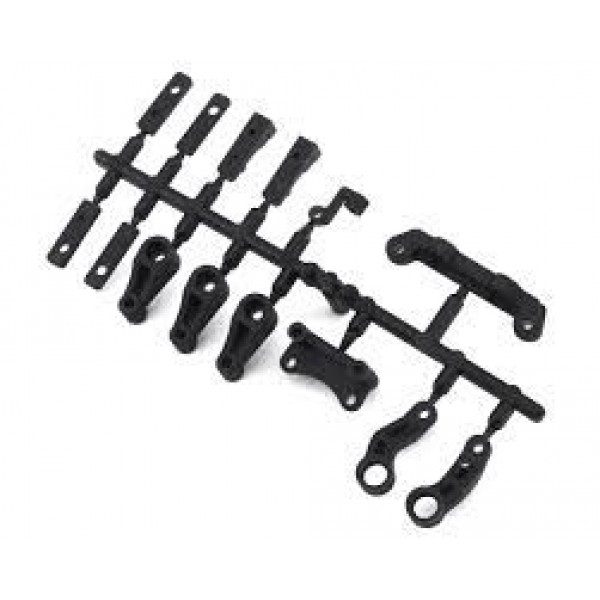 Yokomo YZ-2 DTM 3/CA L3 Steering Bell Crank/Servo Horn/Servo Mount Set