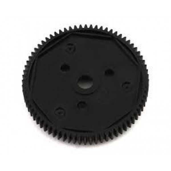 Yokomo YZ-2 48P Dual Pad/3 Hole Spur Gear (Slipper/Direct) (72T)