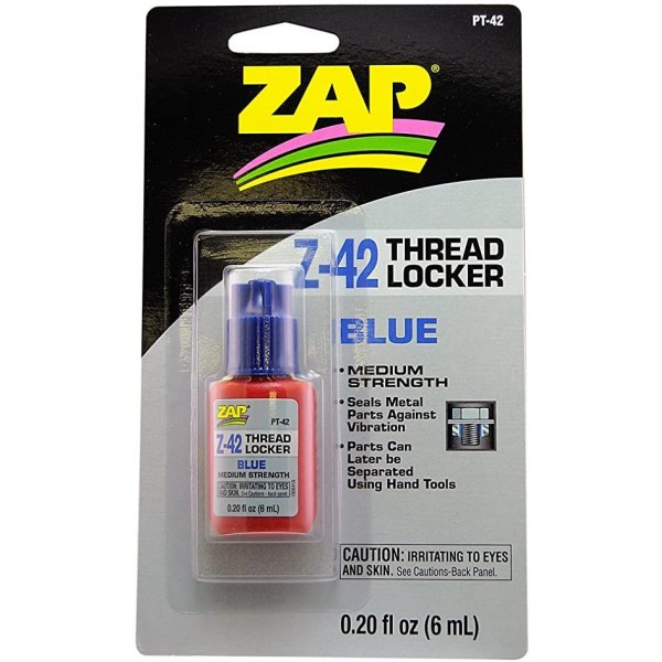 ZAP Glue Z-42 Medium-Strength Thread Lock, .20 oz