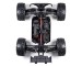 Arrma 1/8 Notorious 4WD 6S BLX V6 Monster Truck RTR, Blue