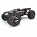 Duratrax Clip-Lock Wheel Face Black Chrome for Ripper 5.7" Wheel (2)