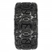 Duratrax 1/5 Warthog Trs Fr/Rr 5.7" MTD 24mm Blk Ripper (2)