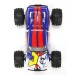 Ruckus 1:24 4wd Monster Truck, red / white / blue