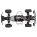 1/10 Torment 2wd SCT Blue RTR