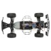 1/10 Torment 2wd SCT Blue RTR