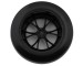 eXcelerate Super V Pre-Mounted Rear Drag Racing Tires, 12mm Hex (Orange) (2)