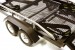 Integy Flatbed Dual Axle Car Trailer Kit, 580x320x110mm