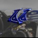 JConcepts Blue Aluminum Wing/Body Mount Set (B4.1/T4.1) (2)