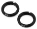 Jconcepts Black Aluminum 13mm Shock Collars (2)