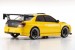 Kyosho MINI-Z AWD MA-020 Subaru Impreza, Aero Kit CFRP Hood, Metallic Yellow