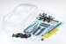 Kyosho 1/10 Fazer Mk2 Chassis Kit with 2020 Mercedes AMG GT3 Clear Body