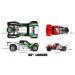 Super Baja Rey Brushless RTR 1/6 4WD Desert Truck with AVC, Black / Green