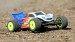 Losi 1/18 Mini-T 2.0 2WD RTR Stadium Truck, Blue/White