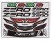 ZERO La Leggera Touring car 190mm Body, Clear