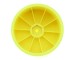 Mugen Seiki 2.2 Rear Buggy Wheels, Yellow (12mm Hex) (8)